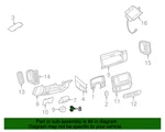 New Genuine Nissan Mask-switch Hole 684929BH0A / 68492-9BH0A Oem. Fixed Price $16.16.