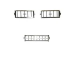 70-72 Chevelle And Camino Dash A/c Vents 1 Pr. Center Lower Outlets. Fixed Price $49.95.