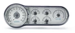 Dakota Digital 1953-54 Chevy Car Analog Gauge Kit Silver Alloy White VHX-53C-S-W. Fixed Price $945.25.