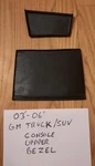03-06 Silverado Tahoe Yukon Sierra Center Console Upper Rubber Liner Mat Set Oem. Fixed Price $28.98.