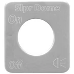Grand General 68594 Stainless Steel Sleeper Dome Switch Plate For Kenworth. Fixed Price $13.99.