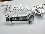 1965-1966 Amc Marlin Body Emblems, Both Nos #3517448 & #3550302. Fixed Price $140.00.