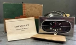 Nos Chevy Electric Clock Part #987720 In The Box With Fasteners And Paper Works. Fixed Price $296.96.