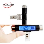 Mini 2 IN1 Car Lcd Clip-on Digital Backlight Automotive Thermometer +clock. Fixed Price $13.05.