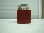Red Vintage Car Cigarette Pack Holder Magnetic Auto Truck. Fixed Price $49.99.