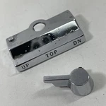 1966 67 Pontiac Gto Lemans Convertible Top Switch Knob And Bezel Y4. Fixed Price $39.95.