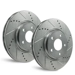 Ford Ranger 1998-2002 Front Drilled And Slotted Rotors. Fixed Price $218.93.