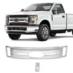 Chrome Snap On Grille Overlay Covers Ford F250 F350 F450 2017-2019. Fixed Price $103.39.