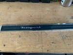 1967 Pontiac Tempest Dash Grab Bar Insert Plaque Lucite 9782922. Fixed Price $40.00.