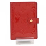 Auth Louis Vuitton Monogram Vernis Agenda Pm 6-RING Planner Cover Red LV8712HH. Fixed Price $208.05.