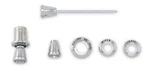 Scott Drake Dash Knobs Chrome Ford Kit. Fixed Price $67.05.