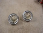 1962-1967 Chevrolet Olds Buick Pontiac Interior Light Bezels Pair 4757334 Gm Oem. Fixed Price $20.00.