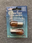 Gg Grand General 84001 #1003 Amber Glass Light Bulb Lamp. Fixed Price $5.99.