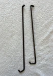 1963-66 Mopar Body Fresh Air Cowl Vent J Hooks Dart Gt Valiant Barracuda. Fixed Price $49.99.