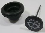 Wiper Washer Knob Insert W/ Cap & Logo Volkswagen T1 Bug Beetle Ghia 1968-1971. Fixed Price $19.67.