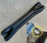 1967 - 1972 Ford Truck F100 2WD Transmission Crossmember NP435 Powder Coated. Fixed Price $89.99.