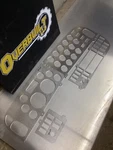 Aluminum Upper Dash Panel Gauge Set S64-6024-300 For Paccar Peterbilt 386 389. Fixed Price $349.99.