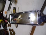 Mopar Plymouth Dodge Radio Delete Plate 1955 1956 Dash Trim Cover Oem. Fixed Price $25.00.