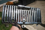 1948 Cadillac Vintage Chrome Dash Grille Lighter Tray Glove Lid. Fixed Price $129.00.