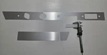Porsche 911/912 Aluminum Dash Trim Set 901-552-451-00 90155245100 For 1967. Fixed Price $120.00.