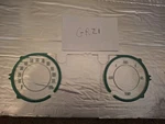 New 1964-65 Chevy Chevelle Malibu Dash Instrument Lens Without Gauges Gm. Fixed Price $51.99.