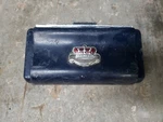 Used Chrysler 1296314 49-52 Imperial Rear Seat Ash Tray Royal Blue. Fixed Price $50.00.