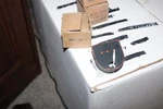 Nos Ford 1946 47 Deluxe Temperature Gauge 51A-10883-B Red Markings. Fixed Price $41.60.