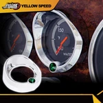 Gauge Cover Fit For Older Freightliner Century Green Visor 2 3/8". Fixed Price $12.49.