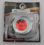 Gg Grand General 95825 Red Pin Hole Aluminum Air Knob W/trailer & Jewel. Fixed Price $26.49.