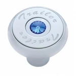 United Pacific 23517 "trailer" Deluxe Air Valve Knob - Blue Swarovski Diamond. Fixed Price $32.99.