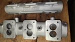 Oldsmobile Cragar 303 324 371 1949-58 6X2 Intake Manifold Barrel Bbl Log Type Gm. Fixed Price $475.00.