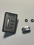 1970-1972 Olds Cutlass 442 Oem Wiper Bezel And Chrome Knob. Fixed Price $35.00.