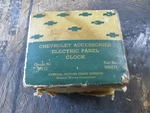 1949 1950 Chevrolet Chevy Nos Electric Clock Nib Complete P/n 986271 Nice. Fixed Price $199.99.