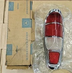 New Old Stock Mercedes W180 W128 Ponton Tail Light Lens / Door 220SE. Fixed Price $950.00.