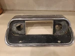1967-1968 Vintage Oem Ford Mustang Shelby Chrome/black Radio BEZEL-C8ZA-18842-B. Fixed Price $160.00.