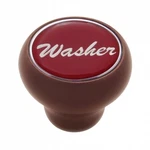 United Pacific 23552 Dash Knob, "washer" Wood Deluxe, Red Glossy Sticker. Fixed Price $35.38.