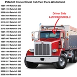 Fit Peterbilt 200 & 3-SERIES Driver Left Side Front Windshield Window Glass. Fixed Price $148.99.