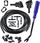 Front Windshield Washer Spray Nozzles Hose Kit Fits For Chrysler Dodge Jeep Ram. Fixed Price $21.00.