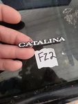 Vintage Pontiac Catalina Plastic Dash Emblem Oem Gm. Fixed Price $20.00.