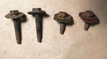 1964 1/2 1965 1966 & Other Mustang Door Vent Glass Wind Wing Bolt Set Of. Fixed Price $20.01.