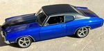 1/18 Scale, Ycid/pro Touring Classic, 1970 Chevelle With Vinyl Top !. Fixed Price $149.95.