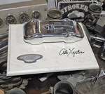 Limited Signed Alex Xydias Vtg Streamliner Plaque So-cal Speed Shop Hot Rod Scta. Fixed Price $299.99.
