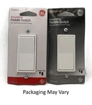 2 Pk Ge Paddle Rocker Switch Single Pole On/off Light Ceiling Fan White. Fixed Price $14.95.