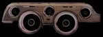 1968-68 Mustang Instrument Bezel Woodgrain. Fixed Price $110.58.