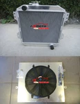 Aluminum Radiator+shroud+fan 1974-1977 Ford Capri MK2 Ii 2600/2800 V6. Fixed Price $218.50.