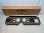 Nos 1980-1983 Ford Mustang Woodgrain Instrument Cluster Bezel A/c..new Oem. Fixed Price $249.95.