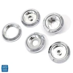 1967-1972 Pontiac Gto Lemans 5 Piece Dash Bezel Set With White Lettering. Fixed Price $21.99.