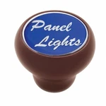 United Pacific 23543 Dash Knob, "panel Lights" Wood Deluxe, Blue Glossy Sticker. Fixed Price $32.97.