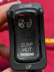 Western Star GTD3280-11, Susp Hgt Up And Down Rocker Switch. Fixed Price $58.99.