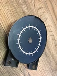 1968 Pontiac Gto Lemans Used Gm Dash Clock Delete Plate. Fixed Price $65.00.